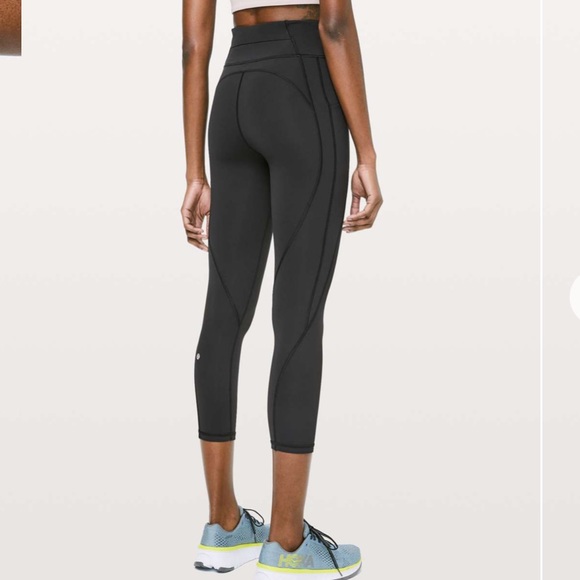 lululemon athletica Pants - Lululemon Time to Sweat Crop 23”